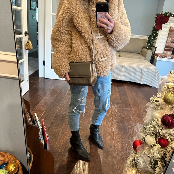 COPY - Vintage Frenchy of California leather metallic purse - Picture 1 of 16
